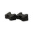Elumen8 CP380C 3 Channel Cable Ramp 30 Degree Corner - Back Panel and Connections