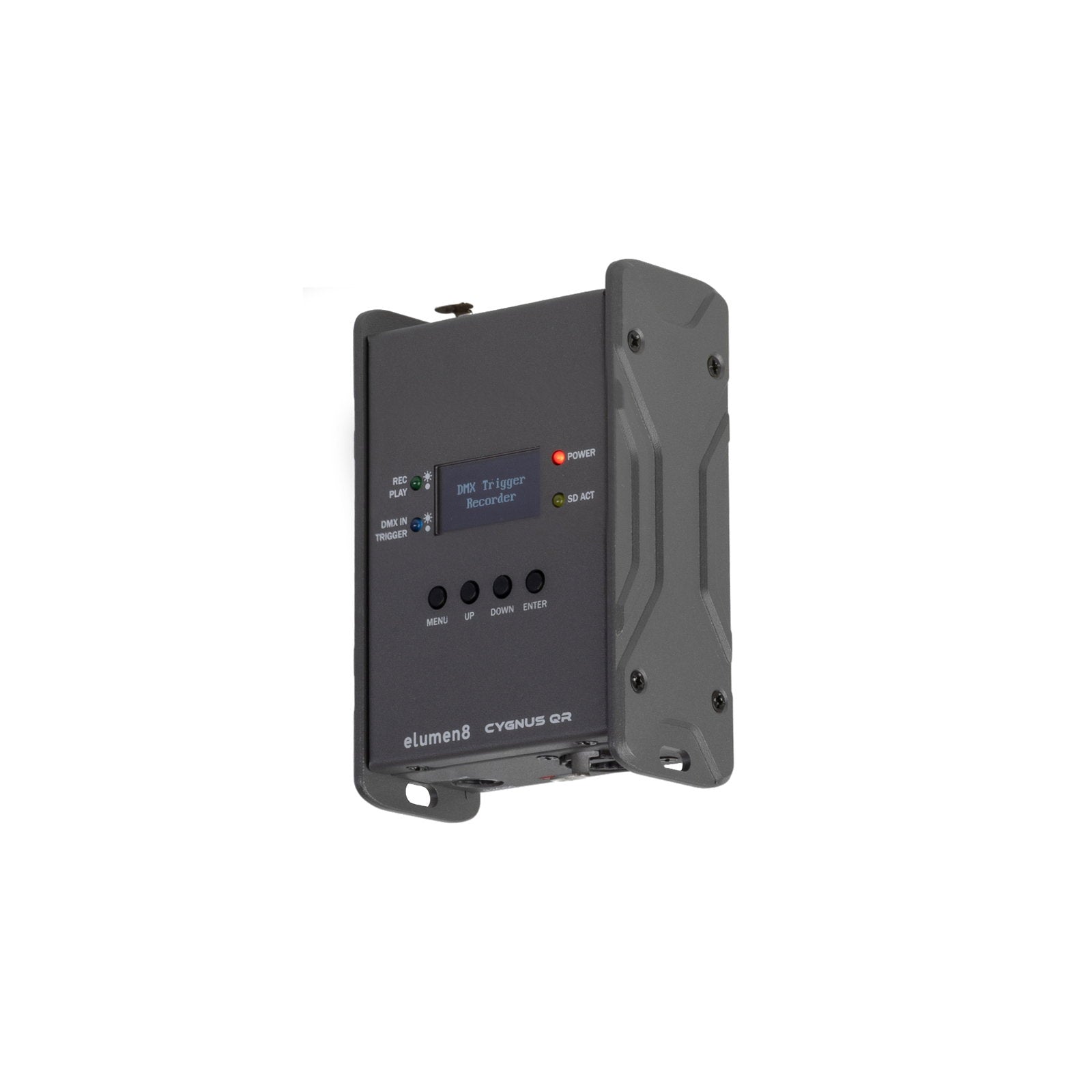 Elumen8 Cygnus QR Mini DMX Recorder - Back Panel and Connections