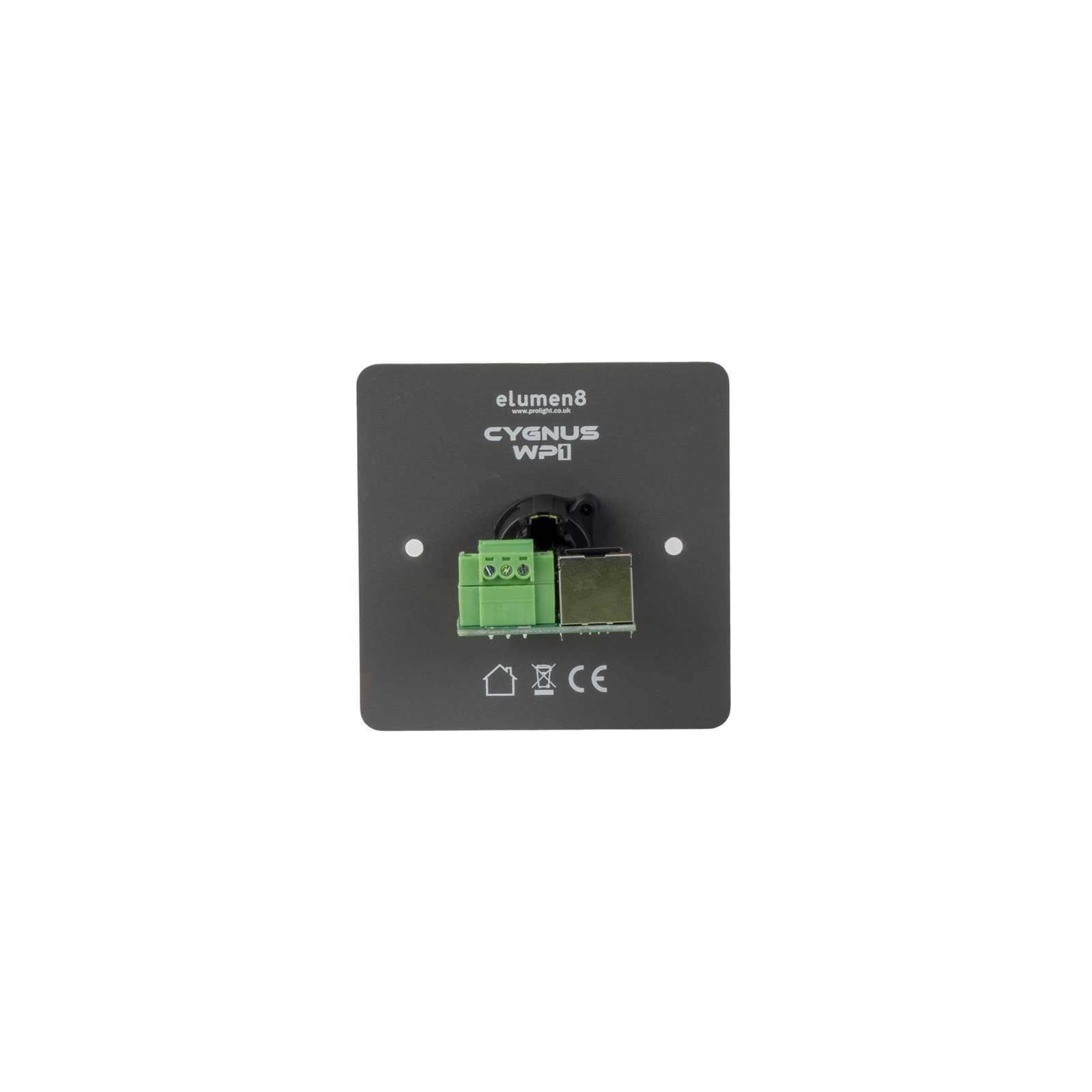 Elumen8 Cygnus WP1 DMX Wall Plate - Main View