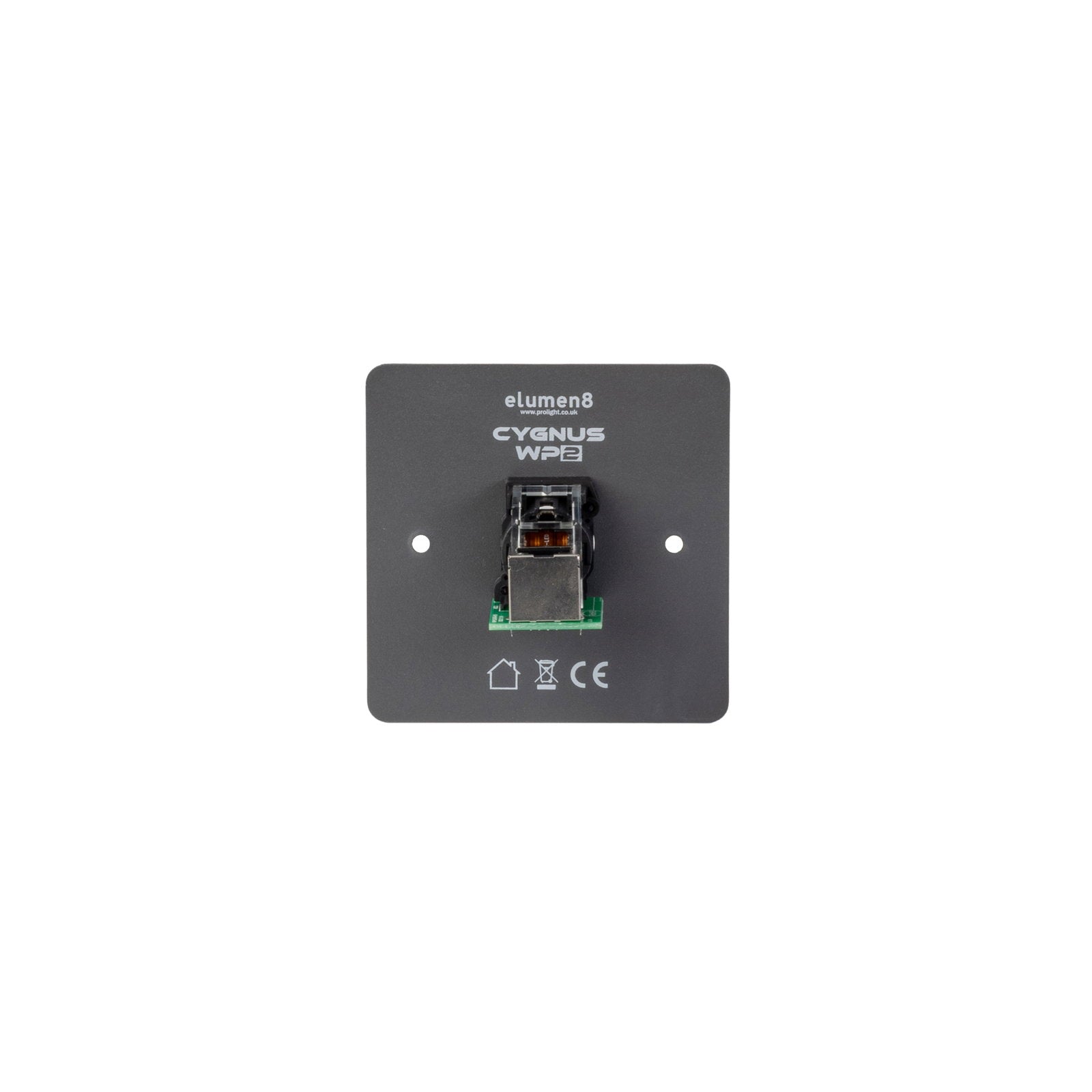 Venutec Cygnus WP2 Ethernet Wall Plate - Main View