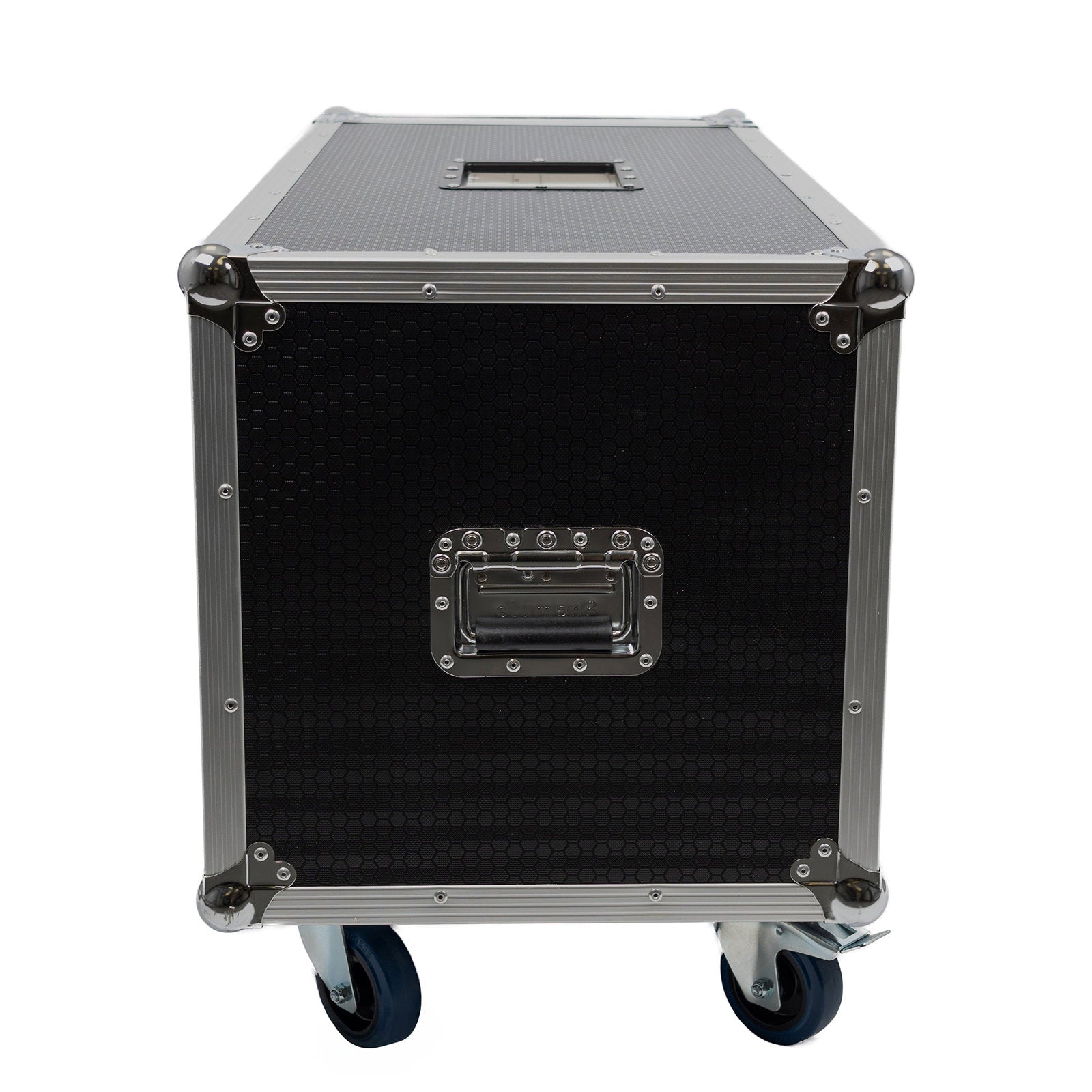 Elumen8 Microphone Stand Flight Case - Back Panel and Connections
