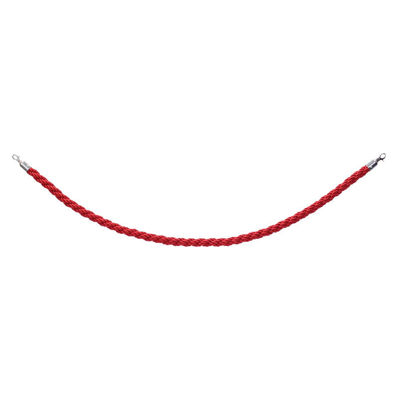 Elumen8 Chrome Barrier Rope Red Twisted - Back Panel and Connections
