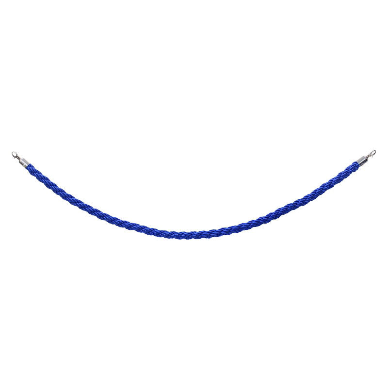 Elumen8 Chrome Barrier Rope Blue Twisted - Alternate View 1