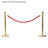 Elumen8 Gold Barrier Rope Red Velvet - Alternate View 1