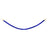 Elumen8 Gold Barrier Rope Blue Velvet - Main View