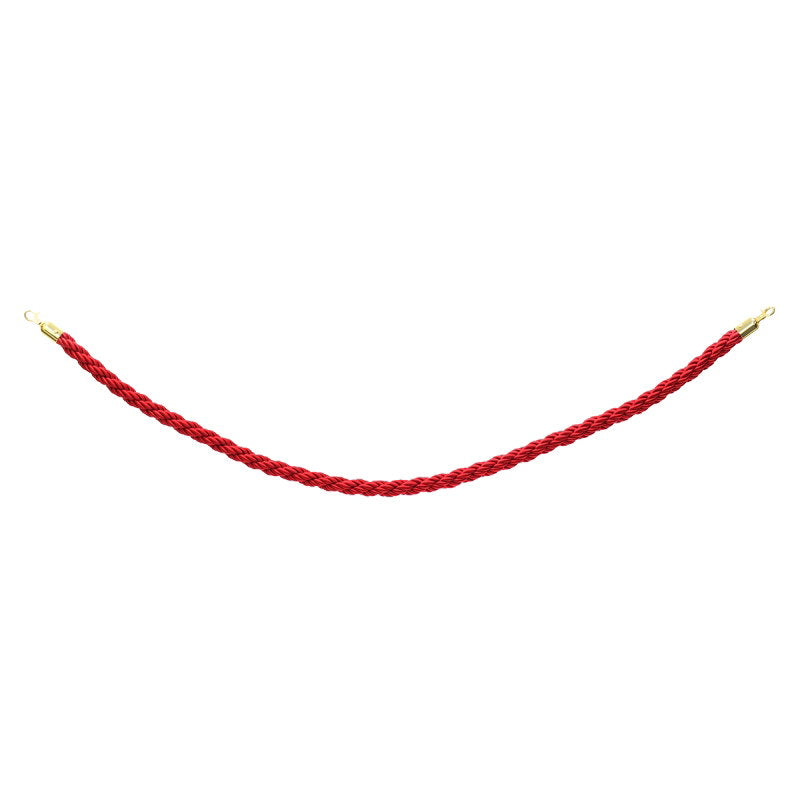 Elumen8 Gold Barrier Rope Red Twisted - Alternate View 1