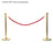 Elumen8 Gold Barrier Rope Red Twisted - Main View