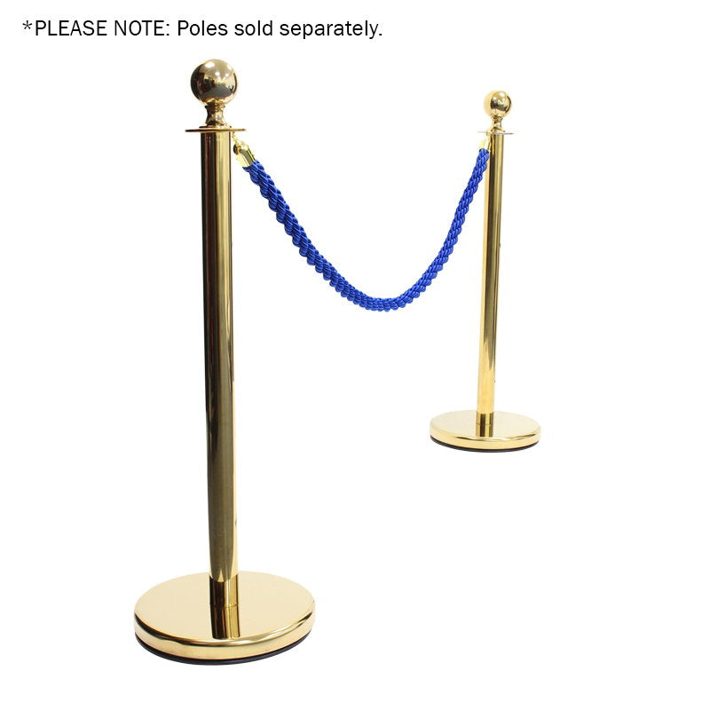 Elumen8 Gold Barrier Rope Blue Twisted - Main View