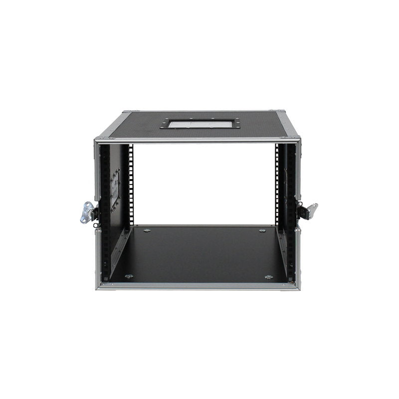 Elumen8 8U Rack Flight Case - Back Panel and Connections