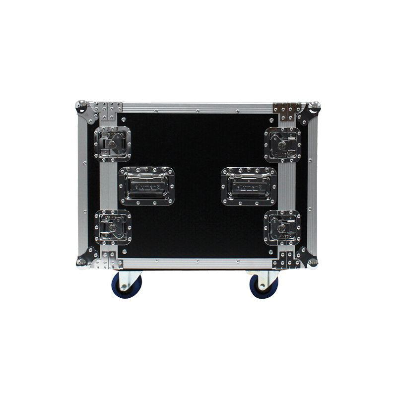 Elumen8 10U Rack Flight Case (with Wheels) - Back Panel and Connections