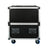 Elumen8 60cm (24") Mirror Ball Flight Case - Back Panel and Connections