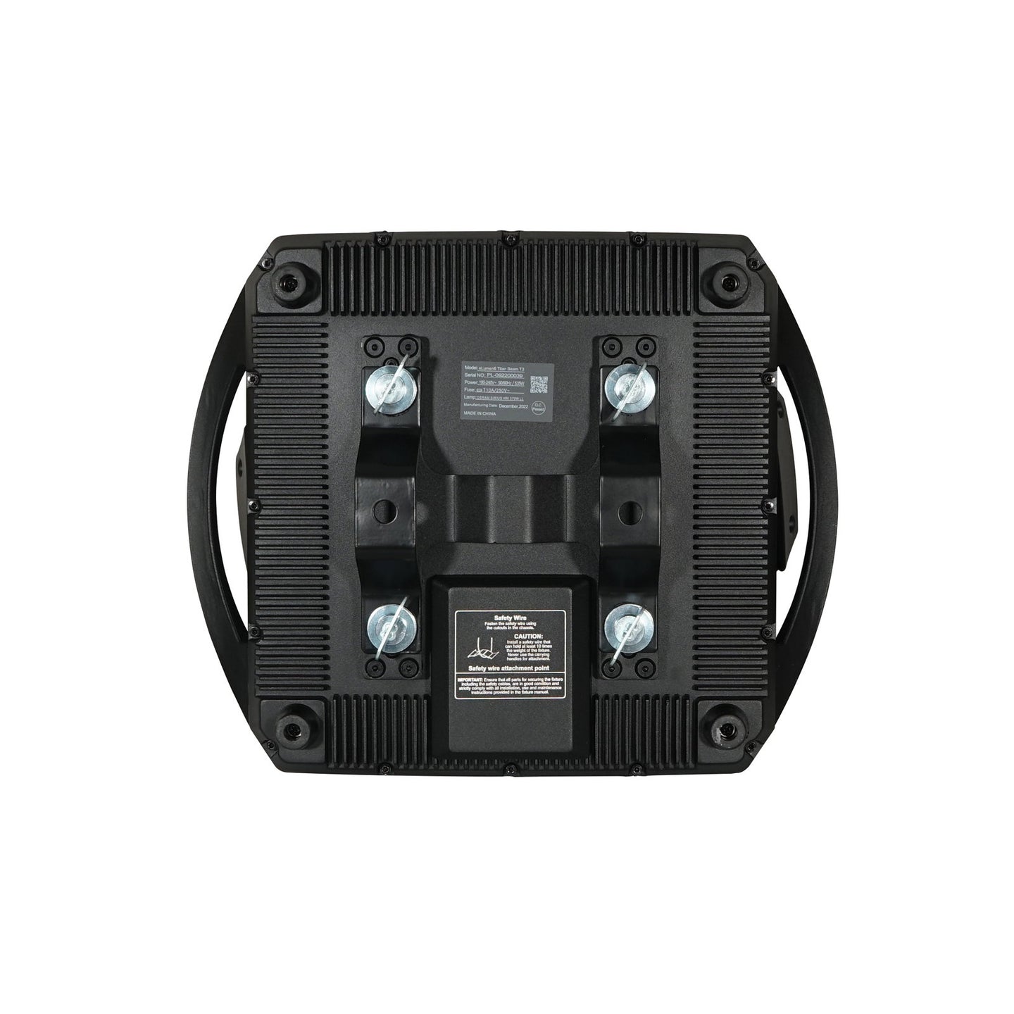 Elumen8 Titan Beam T3 - Back Panel and Connections