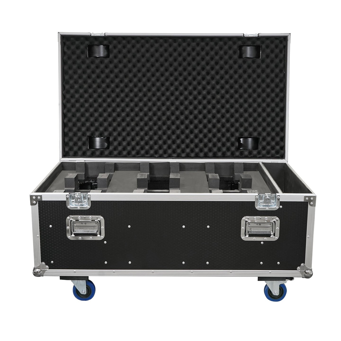 Elumen8 6 Way Titan Zoom Wash T1 Flight Case - Back Panel and Connections