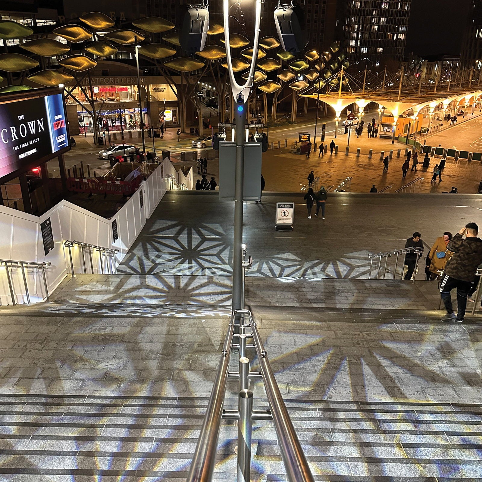 Elumen8 Impact 400 INSTALL IP65 Gobo Projector - Back Panel and Connections