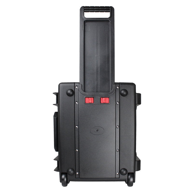 Elumen8 Rock Box 14 Utility Trolley Case - Back Panel and Connections