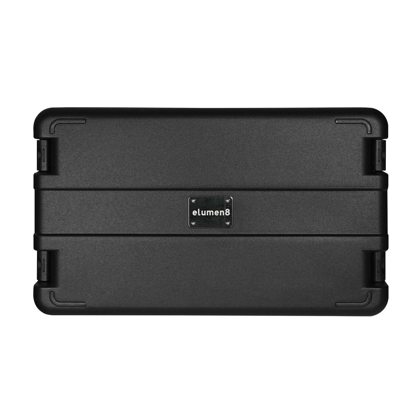 Elumen8 Rock Box 6U Short Rack Case - Back Panel and Connections