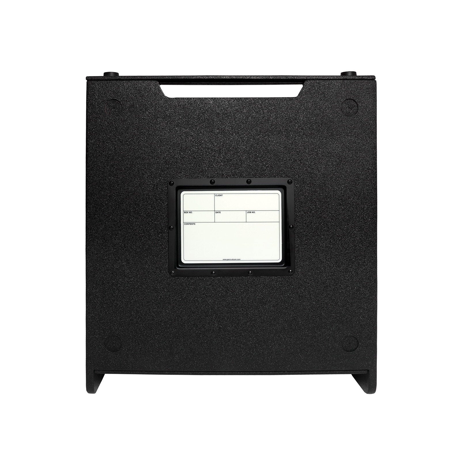 Elumen8 6U Wooden Rack Sleeve - Back Panel and Connections