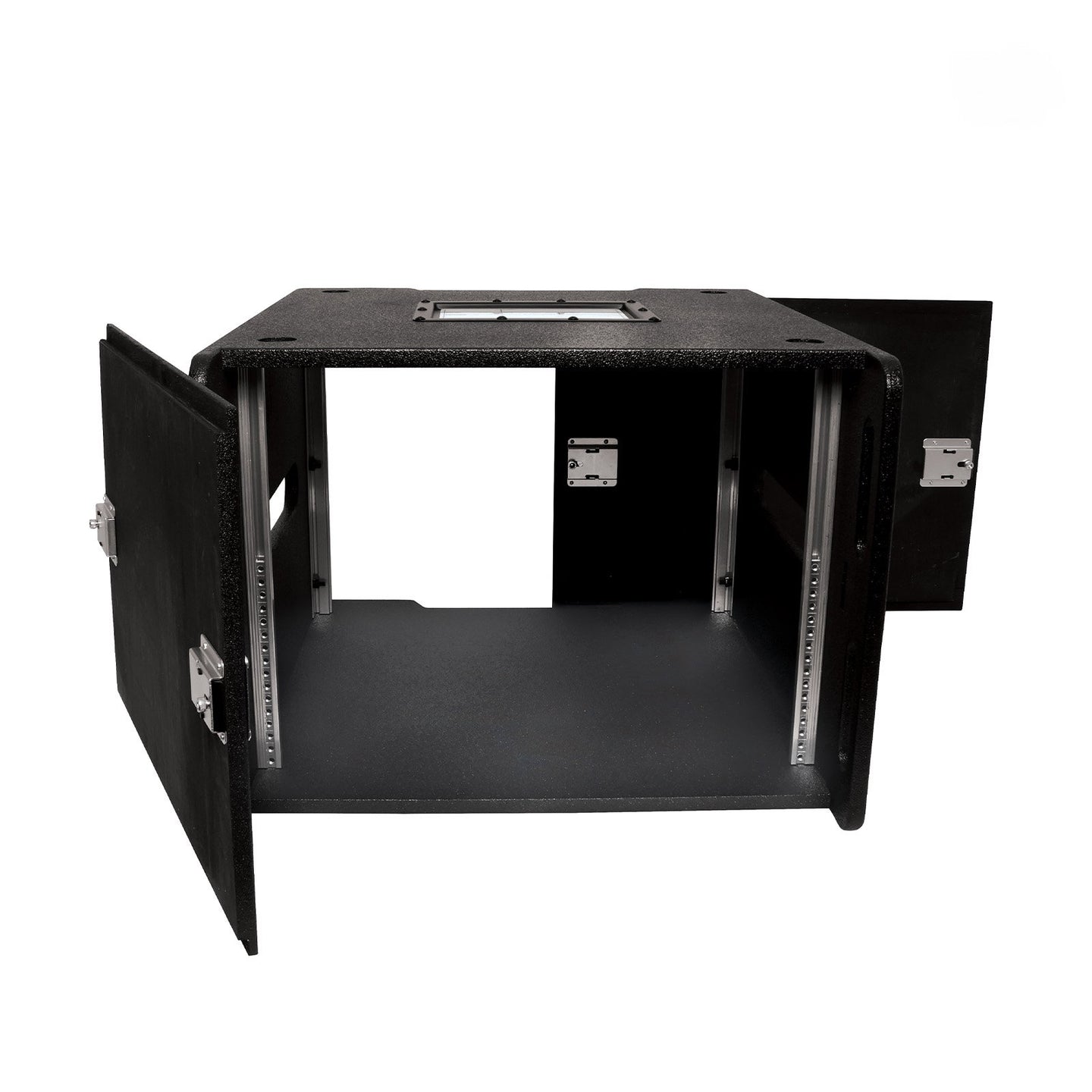 Elumen8 8U Wooden Rack Sleeve - Back Panel and Connections