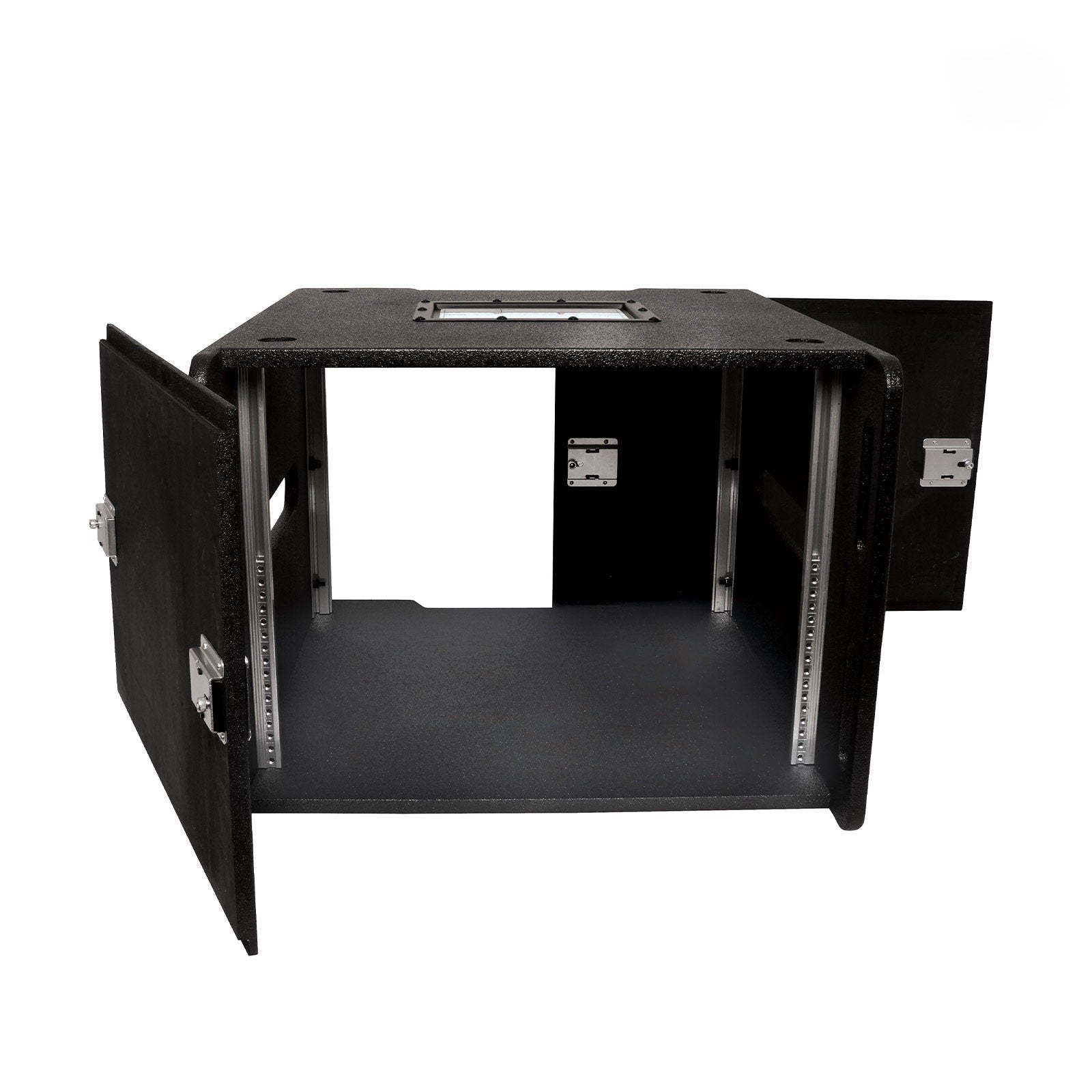 Elumen8 8U Wooden Rack Sleeve - Back Panel and Connections