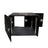 Elumen8 8U Wooden Rack Sleeve - Back Panel and Connections
