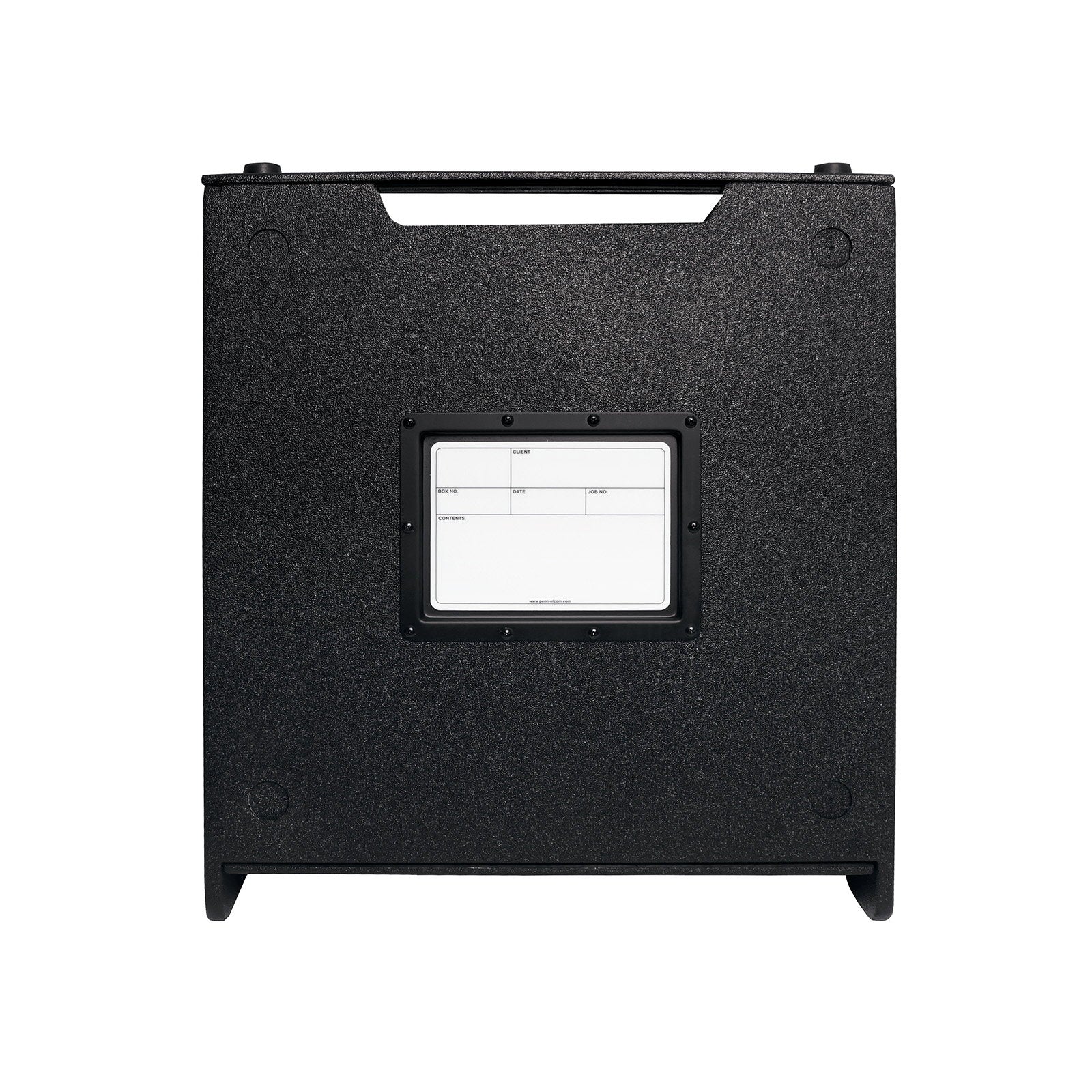 Elumen8 10U Wooden Rack Sleeve - Back Panel and Connections
