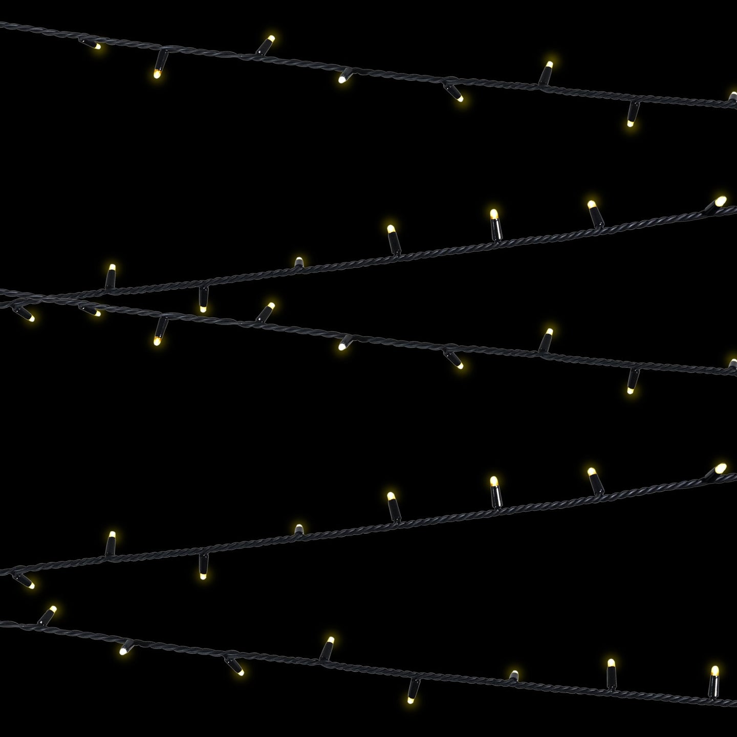 Elumen8 Rubber Connectable Dimmable LED String Lights Warm White 10m - Alternate View 1