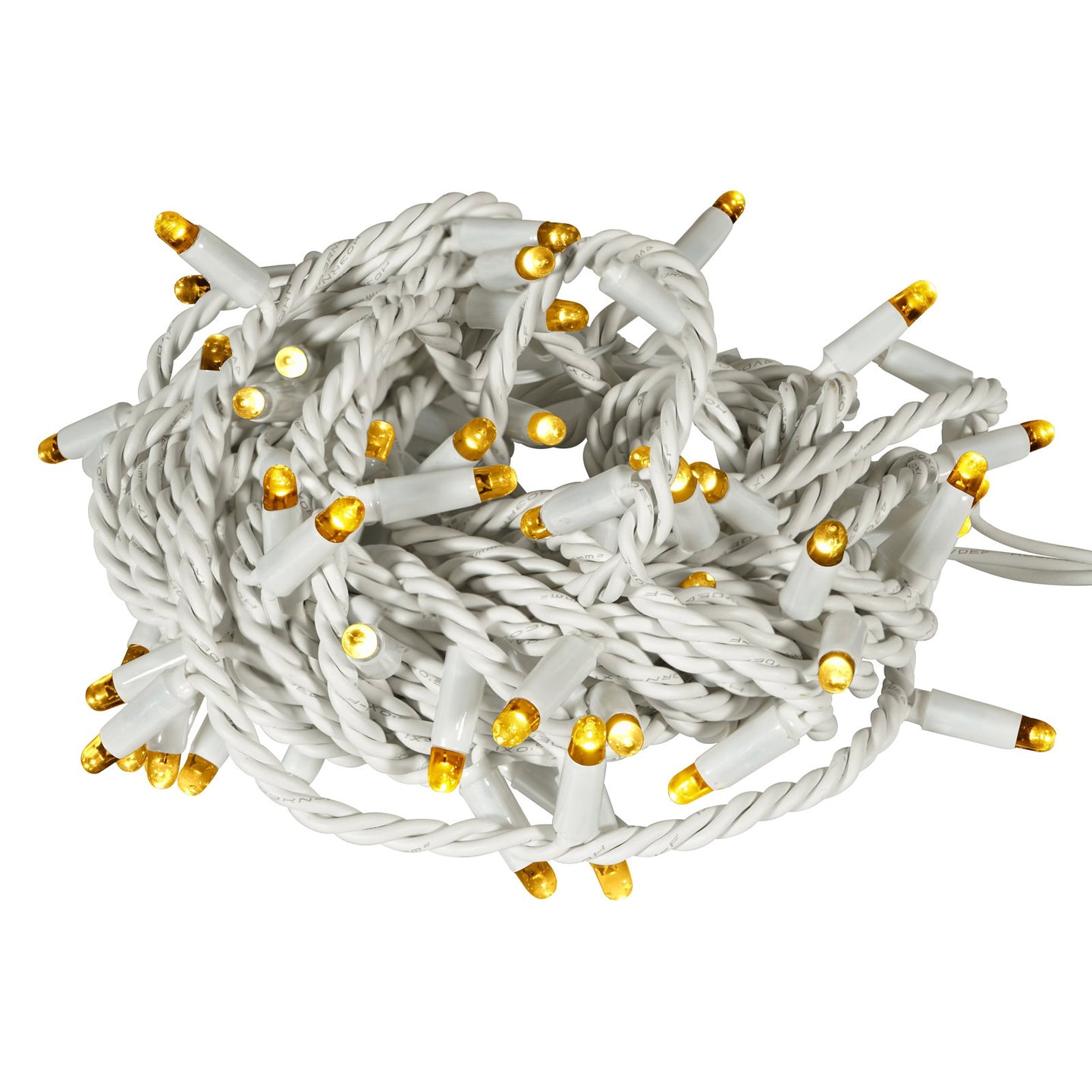 Elumen8 White Rubber Connectable Dimmable LED String Lights Warm White 20m - Alternate View 1