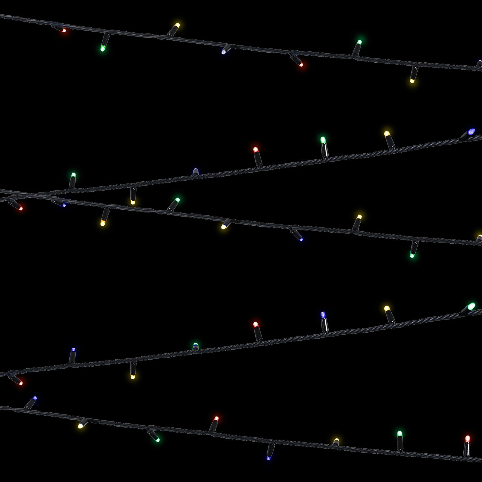 Elumen8 Rubber Connectable Dimmable LED String Lights Multicolour 10m - Alternate View 4