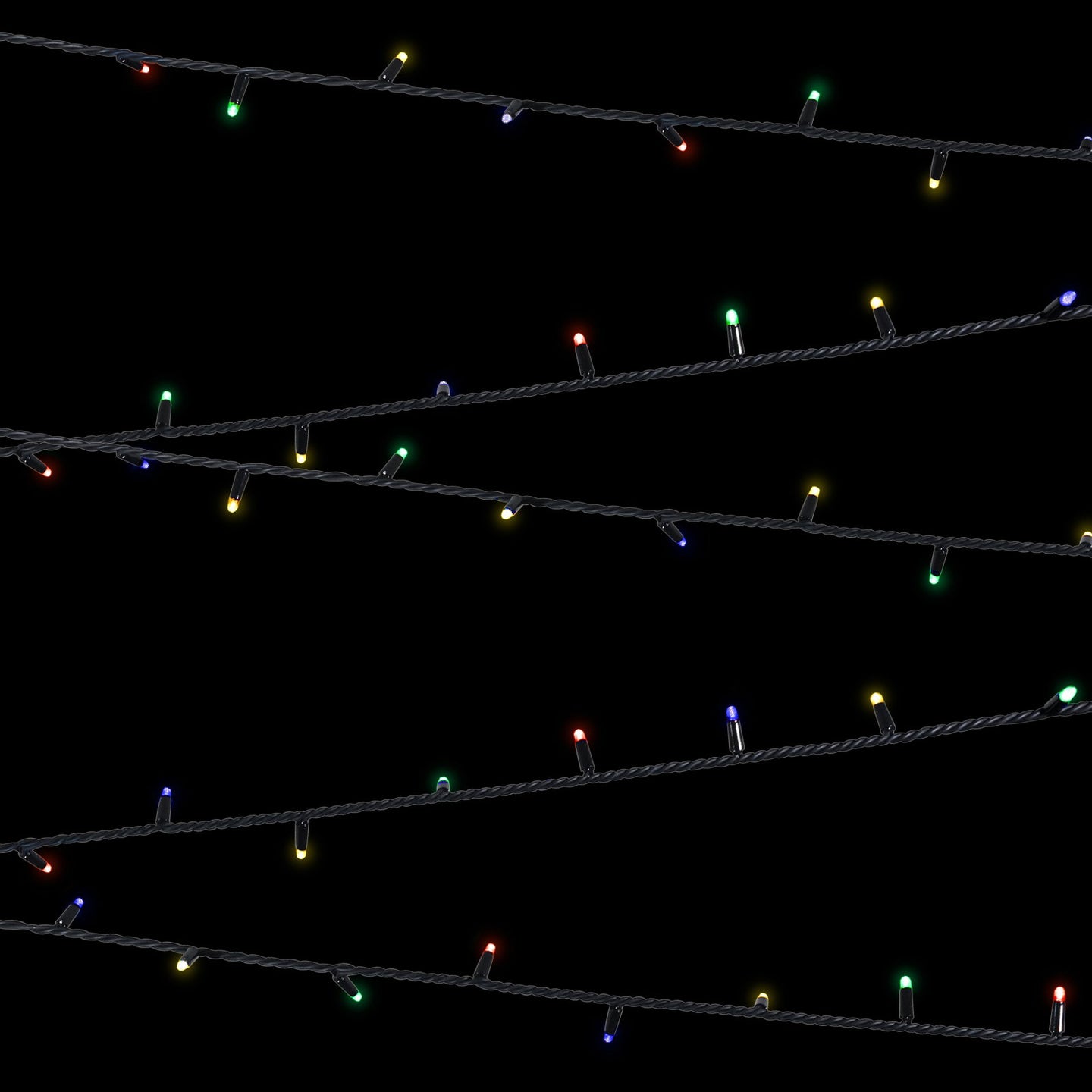 Elumen8 Rubber Connectable Dimmable LED String Lights Multicolour 10m - Alternate View 4