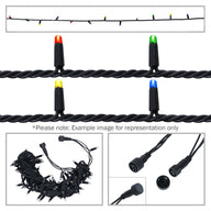 Elumen8 Rubber Connectable Dimmable LED String Lights Multicolour 20m - Alternate View 5