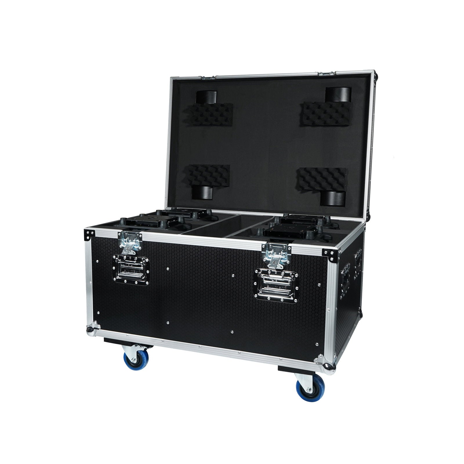 Elumen8 4 Way Kudos 2RE Beam Flight Case - Back Panel and Connections