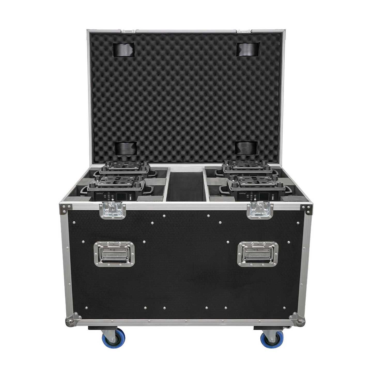 Elumen8 4 Way Evora 200 Hybrid Flight Case - Back Panel and Connections