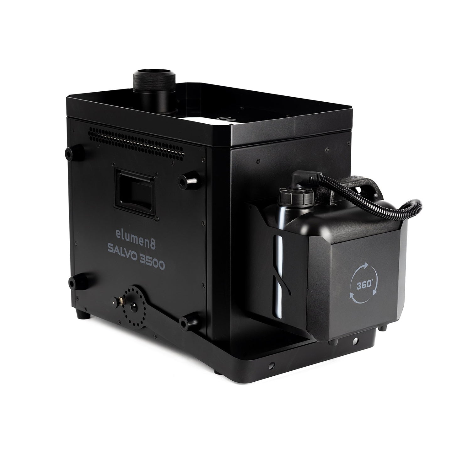 Elumen8 Salvo 3500 Vertical Fogger - Back Panel and Connections
