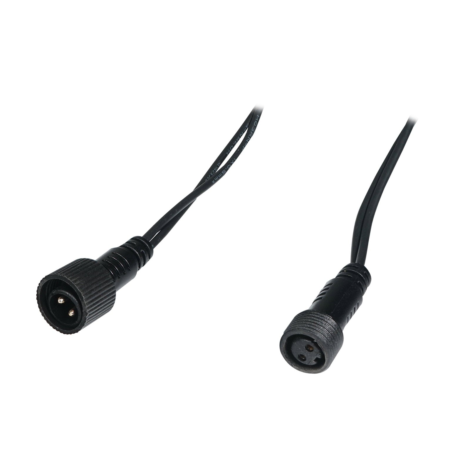 Elumen8 Rubber Connectable Dimmable LED Net Lights Warm White 3 x 2m - Back Panel and Connections