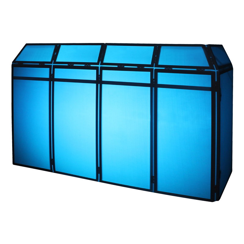 Equinox PRO DJ Booth Lycra - White - Alternate View 3