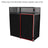 Equinox Combi Booth System Replacement Black Lycra Set (4 Panels) - Main View