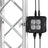 Equinox Colour Raider Uplighter Pack - Back Panel and Connections