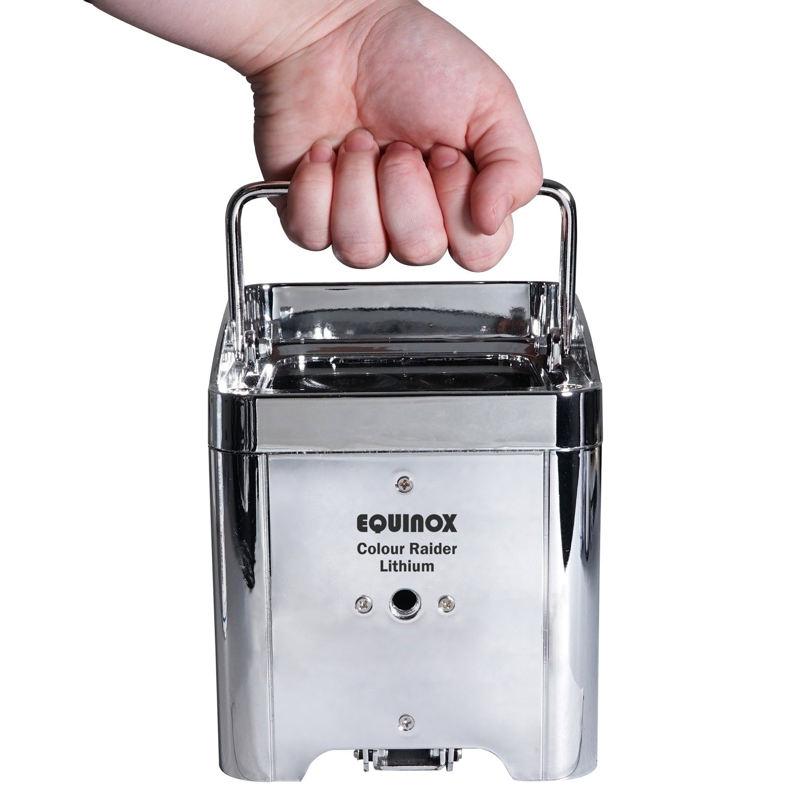 Equinox Colour Raider Lithium Battery Uplighter Pack (Chrome Housing) - Alternate View 8