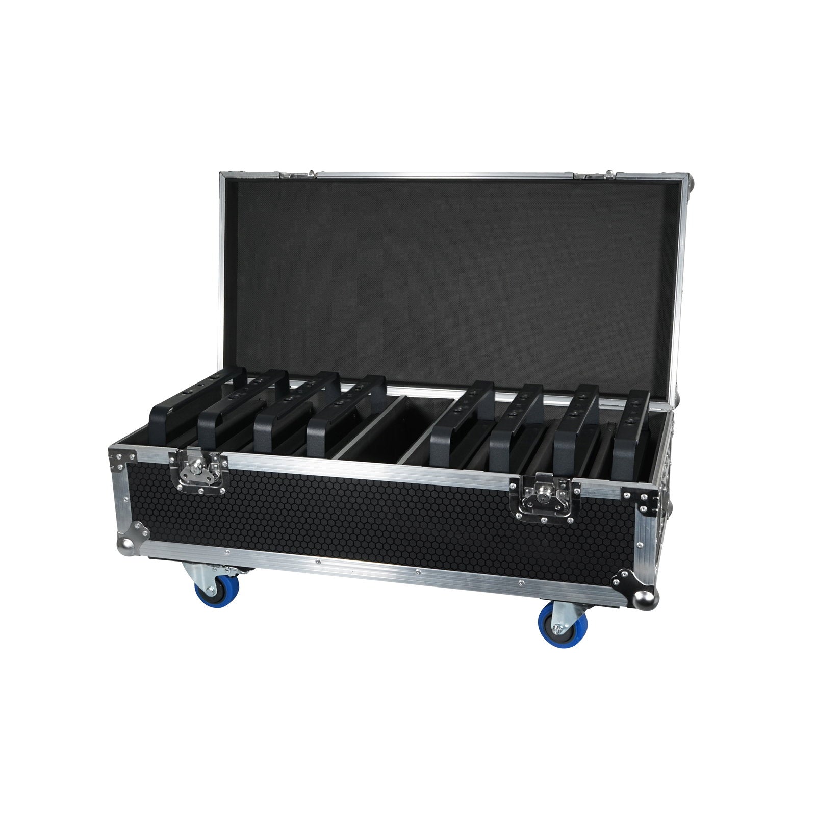 Equinox 8 Way Blitzer Impact 384 Flight Case - Back Panel and Connections