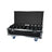 Equinox 8 Way Blitzer Impact 384 Flight Case - Back Panel and Connections