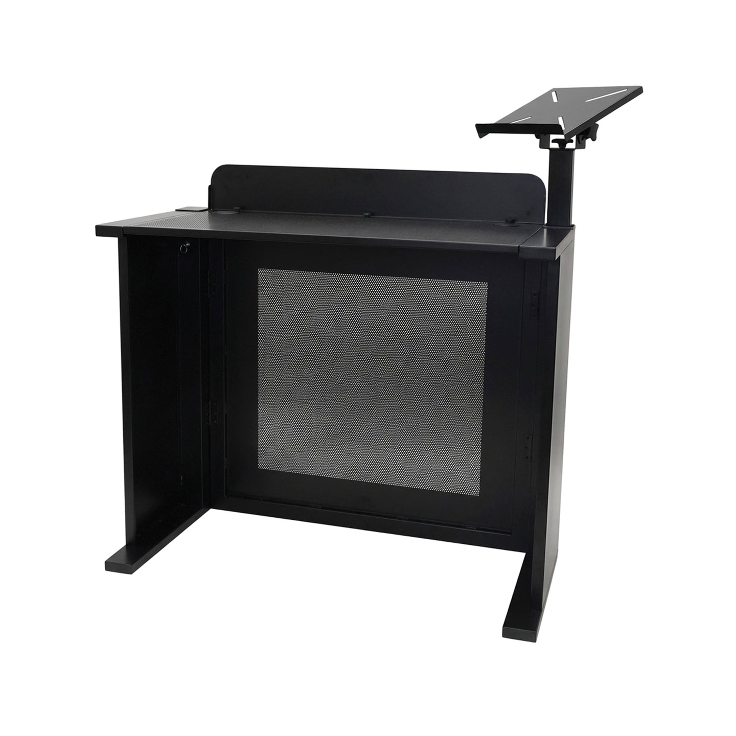 Equinox Event Booth Black - Back Panel and Connections