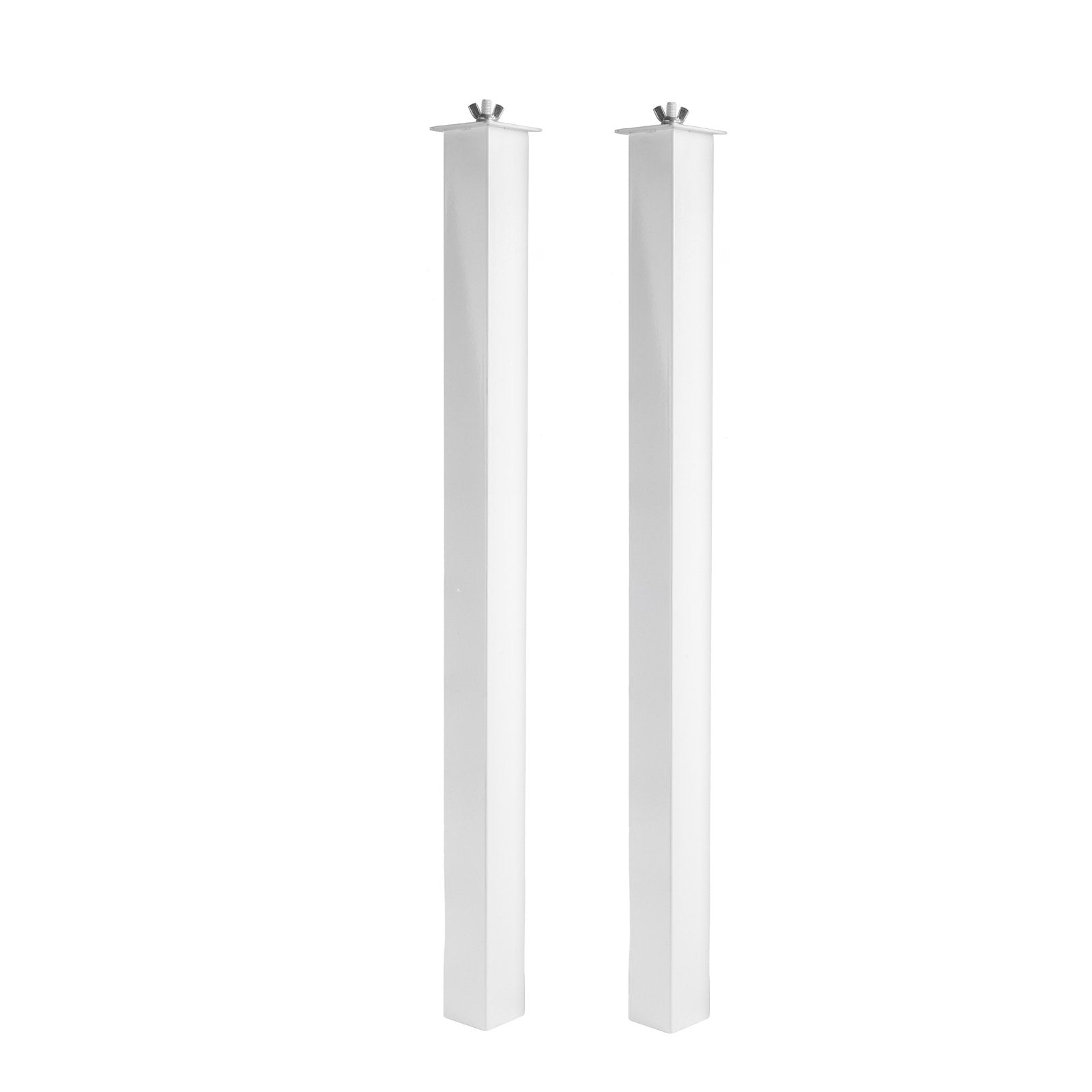 Equinox Event Booth White 75cm Upright (Pack of 2) - Back Panel and Connections