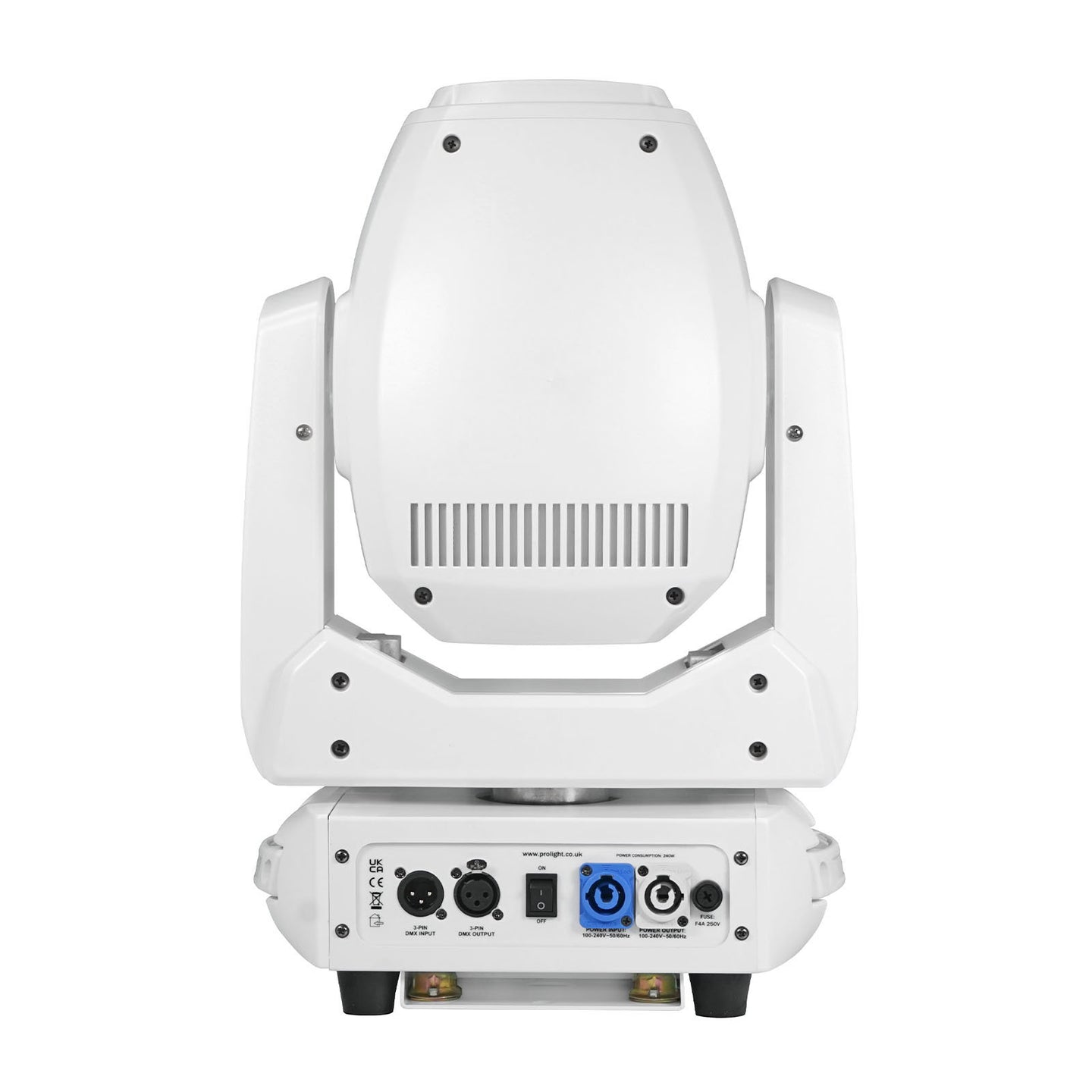 Equinox Fusion 200 Zoom Spot (White Housing) - Main View