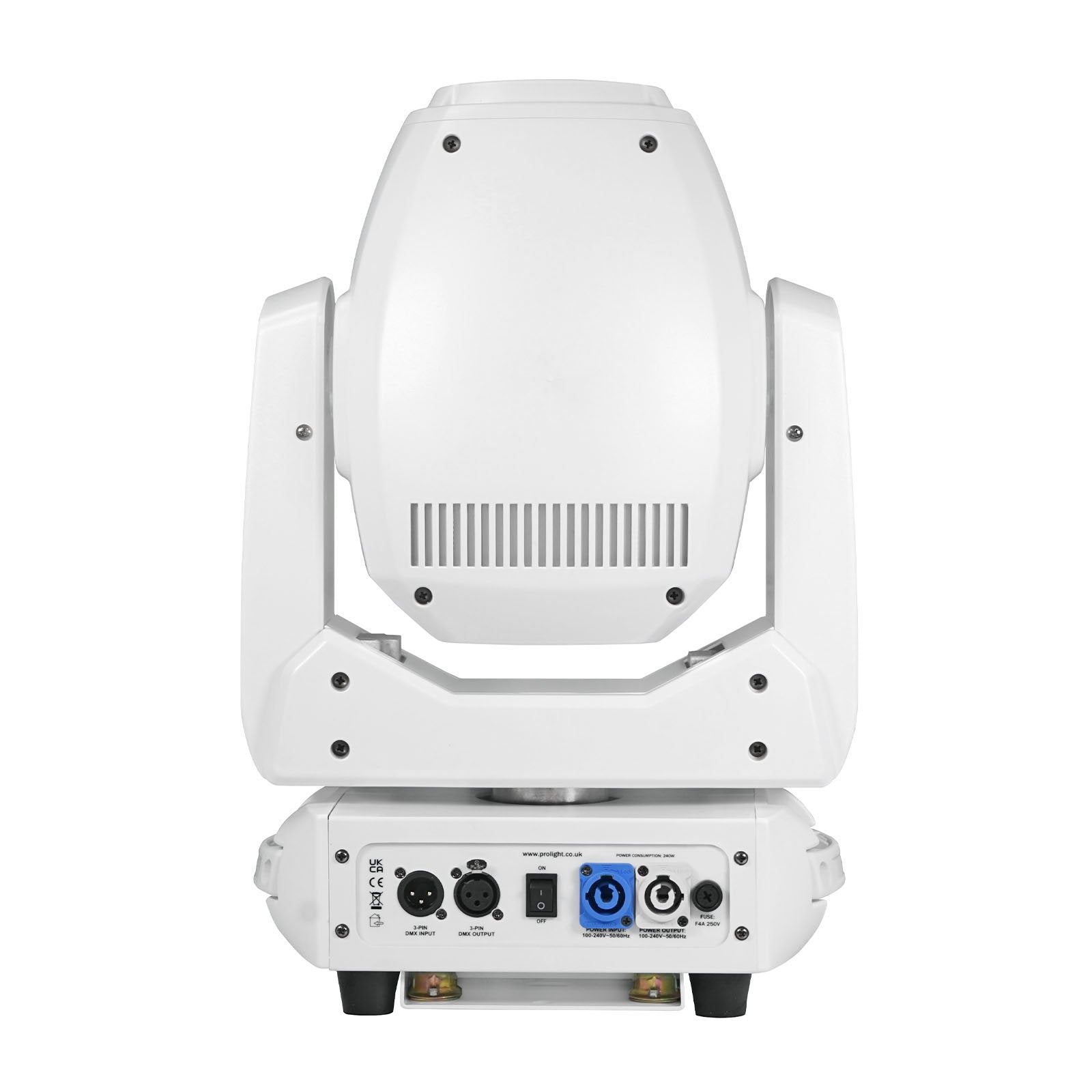 Equinox Fusion 200 Zoom Spot (White Housing) - Main View