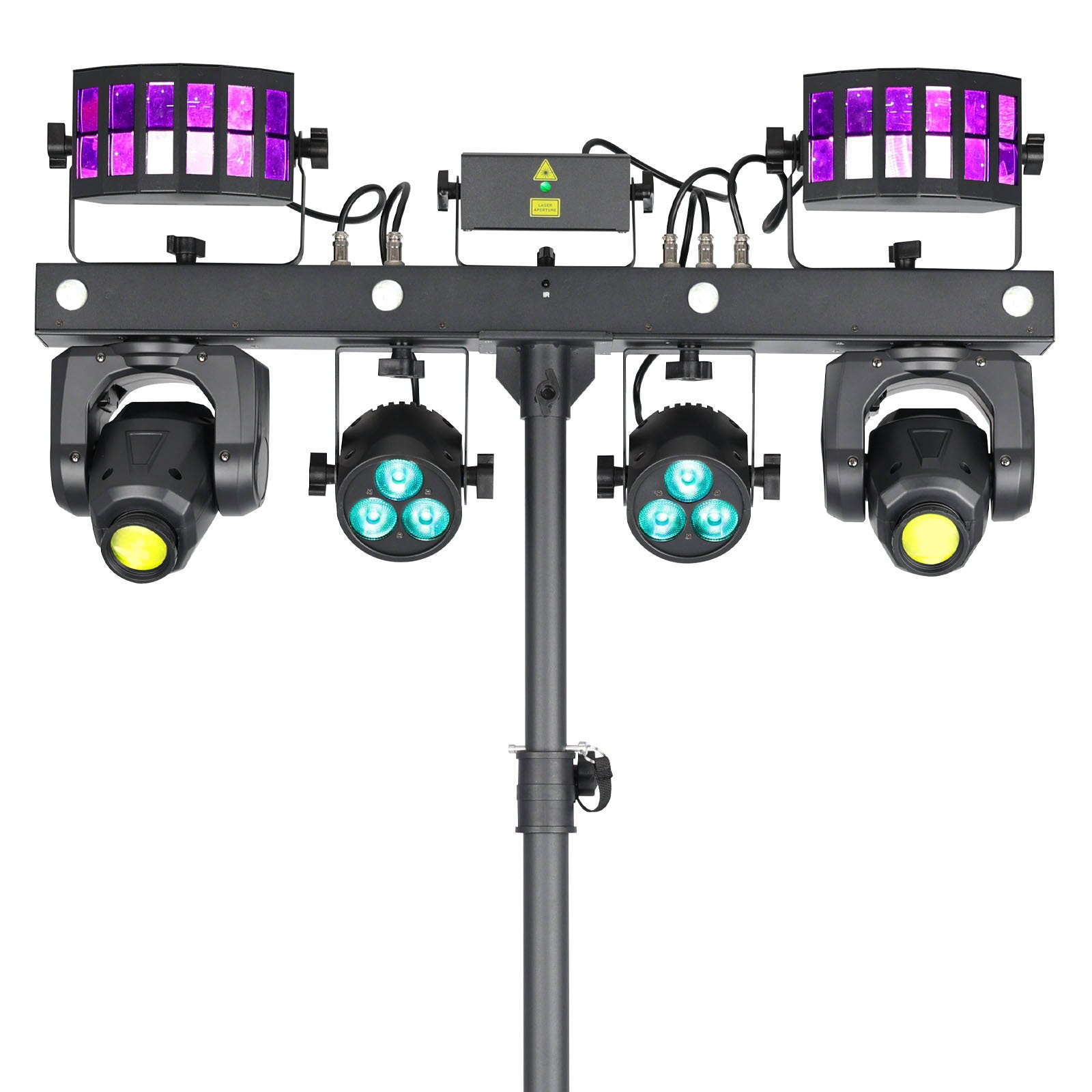 Equinox Gigabar FX1 Bar System - Back Panel and Connections