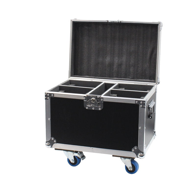 Equinox 4 Way Fusion 100 Spot/120 Zoom/Orbit Flight Case - Back Panel and Connections