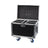 Equinox 4 Way Fusion 100 Spot/120 Zoom/Orbit Flight Case - Back Panel and Connections