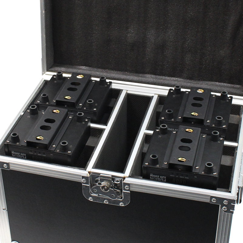 Equinox 4 Way Fusion 100 Spot/120 Zoom/Orbit Flight Case - Alternate View 1