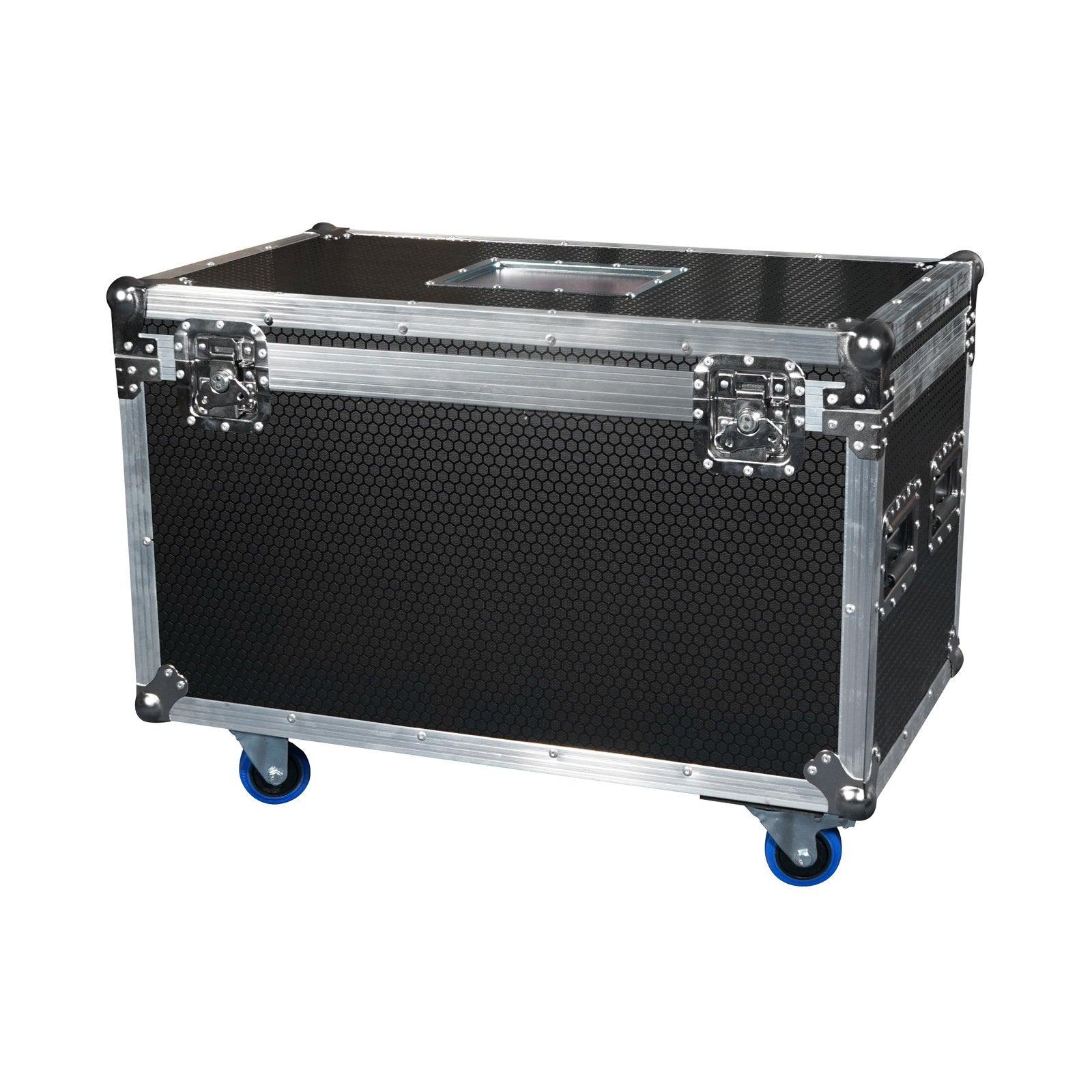 Equinox 4 Way Fusion 150 Spot/Fusion 300FX/Fusion 300FXP Flight Case - Back Panel and Connections