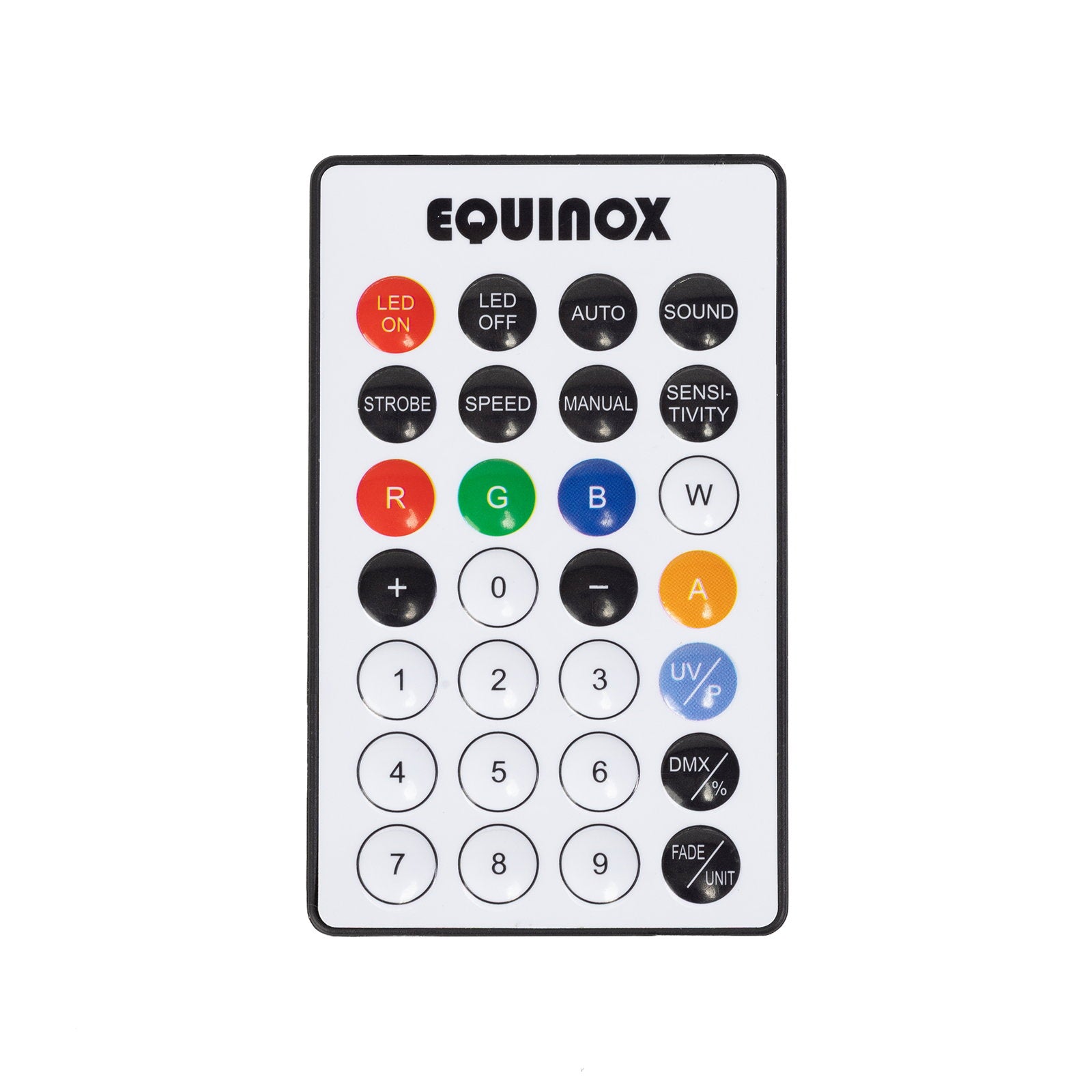Equinox MaxiPar Quad MKII - Back Panel and Connections